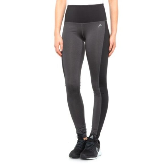 Head tight high rise legging charcoal Dri-motion heather gray new XS X-Small - Picture 1 of 6